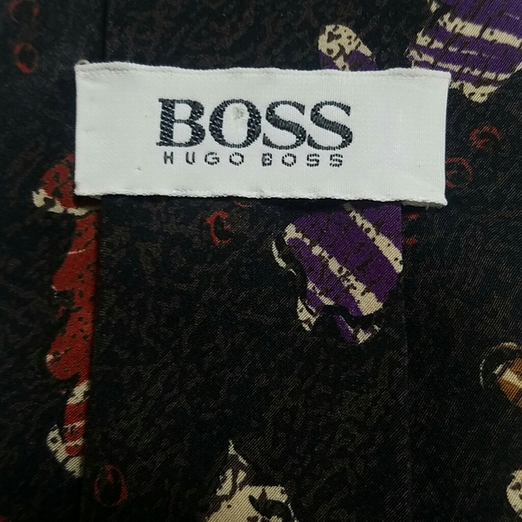 Mens Hugo Boss Tie - Picture 3 of 3